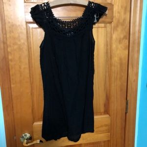 Black sheer coverup